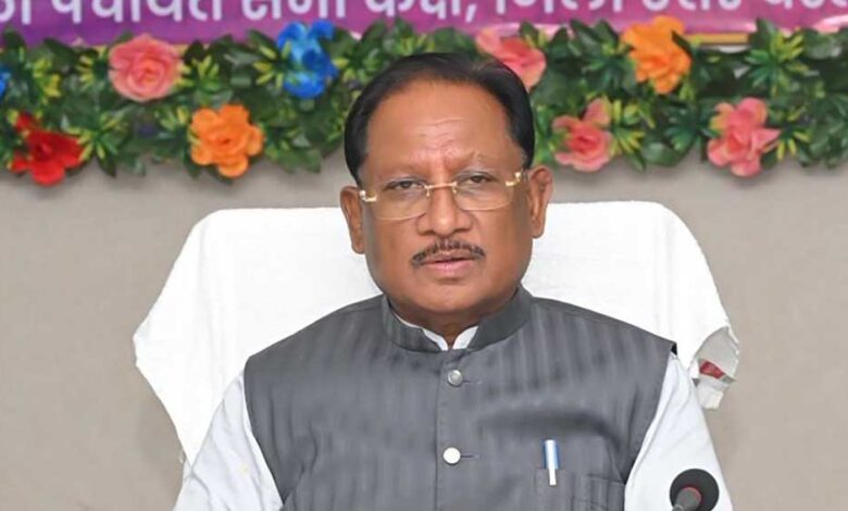 सुशासन तिहार 2026 के अंतर्गत कांकेर में चार जिलों की समीक्षा: मुख्यमंत्री साय ने जनकल्याणकारी योजनाओं के प्रभावी क्रियान्वयन और जनसेवा पर दिया जोर सुशासन-तिहार-2026-के-अंतर्गत-कांकेर-में-चार-जिलों-की-समीक्षा:-मुख्यमंत्री-साय-ने-जनकल्याणकारी-योजनाओं-के-प्रभावी-क्रियान्वयन-और-जनसेवा-पर-दिया-जोर
