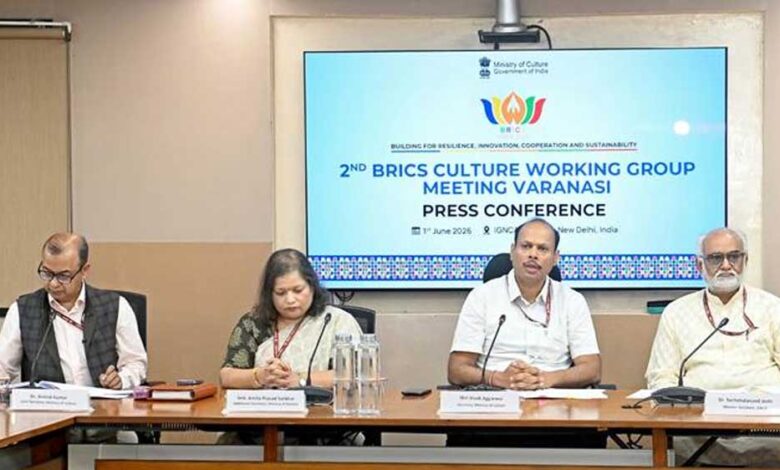 वाराणसी में ब्रिक्स संस्कृति कार्य समूह की बैठक 4 और 5 जून को वाराणसी-में-ब्रिक्स-संस्कृति-कार्य-समूह-की-बैठक-4-और-5-जून-को