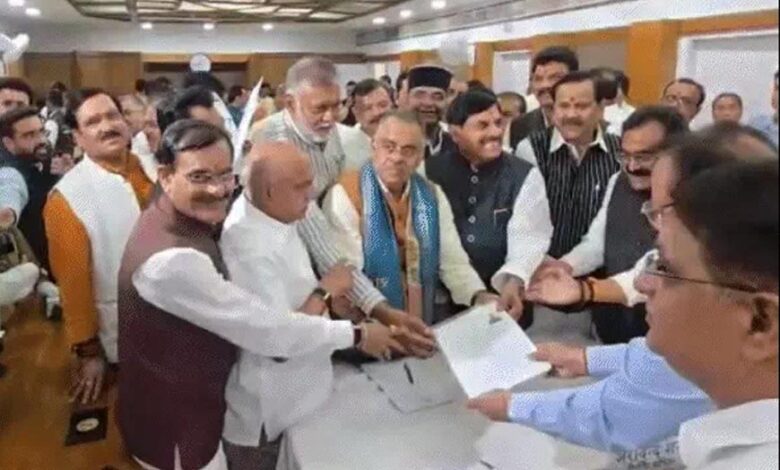 MP राज्यसभा चुनाव: भाजपा उम्मीदवार तरुण चुघ और रजनीश अग्रवाल ने भरा नामांकन, CM मोहन यादव रहे मौजूद mp-राज्यसभा-चुनाव:-भाजपा-उम्मीदवार-तरुण-चुघ-और-रजनीश-अग्रवाल-ने-भरा-नामांकन,-cm-मोहन-यादव-रहे-मौजूद