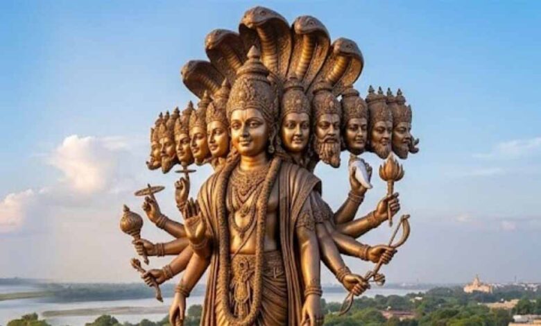 उज्जैन में बनेगी 151 फीट ऊंची भगवान श्रीकृष्ण की विराट प्रतिमा, 220 करोड़ की परियोजना को मिली रफ्तार उज्जैन-में-बनेगी-151-फीट-ऊंची-भगवान-श्रीकृष्ण-की-विराट-प्रतिमा,-220-करोड़-की-परियोजना-को-मिली-रफ्तार
