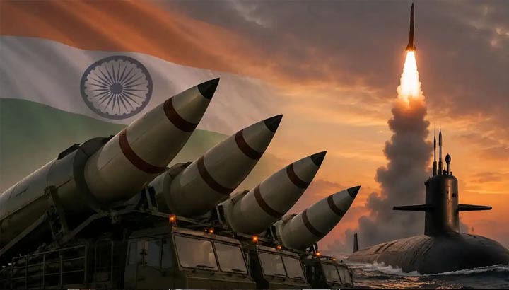भारत की रणनीतिक ताकत में बड़ा इजाफा, 12 परमाणु हथियारों की तैनाती से बदला सुरक्षा समीकरण भारत-की-रणनीतिक-ताकत-में-बड़ा-इजाफा,-12-परमाणु-हथियारों-की-तैनाती-से-बदला-सुरक्षा-समीकरण